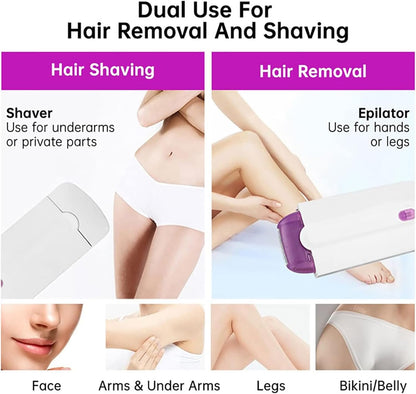 Rasy™ - Painless hair removal for smooth, cut-free skin.